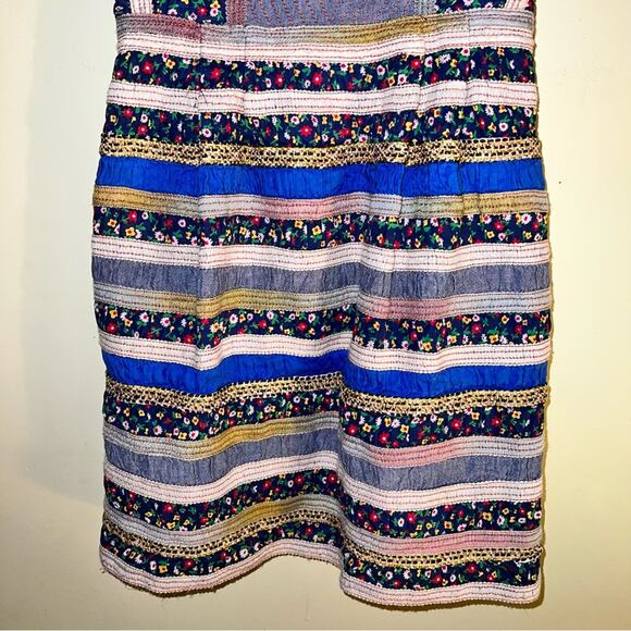 FREE PEOPLE New Romantics patchwork dress 0 - Picture 6 of 8